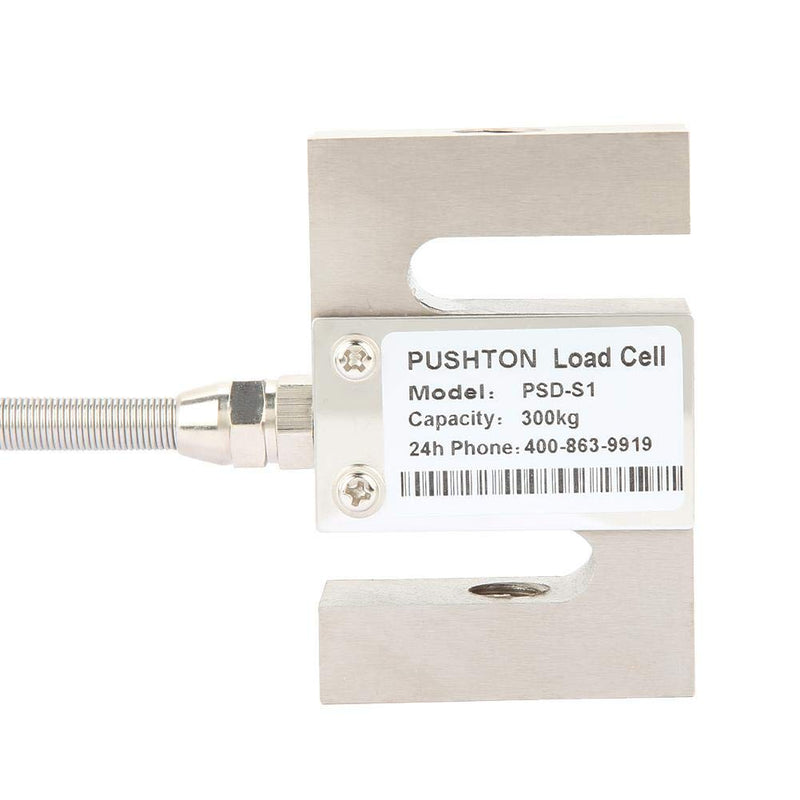 PSD-S1 Weight Sensor S-Type Load Cell Scale Module with Cable for Mixing Station & Batching Machine (300kg Capacity)