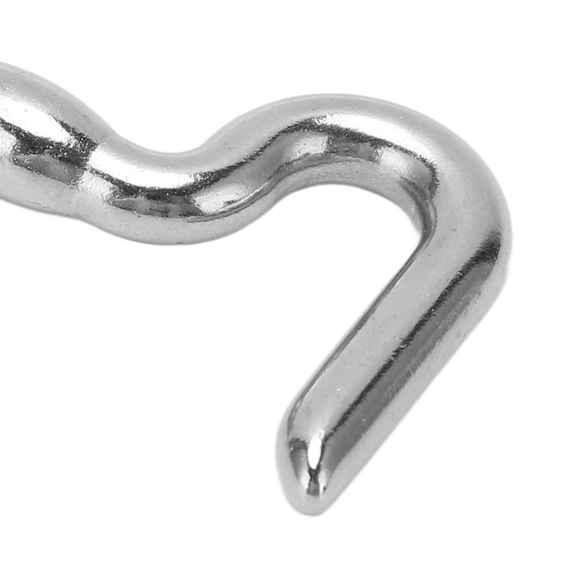 77.5mm/3.05 in Stainless Steel Boat Door Latch Hook with Eye Latch Heavy Duty Hook Eye Latch Solid Thickened Design for Boat Ship Yacht,for Door Window Cabinet