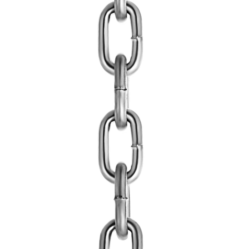 VEVOR Grade 30 Chain 1/4 Inch by 100Ft Length Grade 30 Proof Coil Chain Zinc Plated Grade 30 Chain for Towing Logging Agriculture and Guard Rails 1/4 Inch x 100 Ft