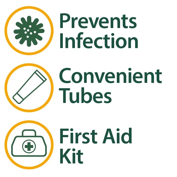 Globe (3 Pack 1oz Triple Antibiotic Ointment, First Aid Ointment for Minor Scratches and Wounds and Prevents Infection, Compare to The Active Ingredients of Leading Brand (3 Pack)