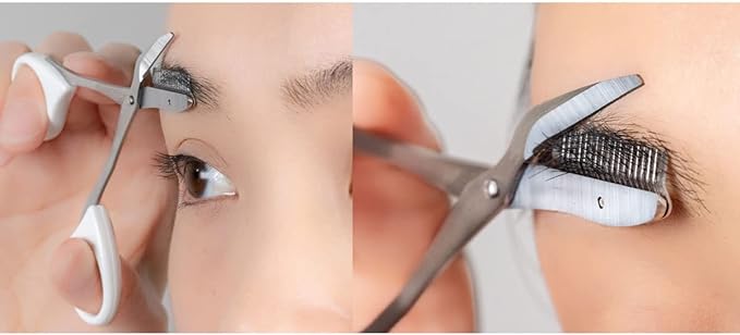 Greenbell Stainless Steel Brow Scissors with Brow (White) - NewNest Australia