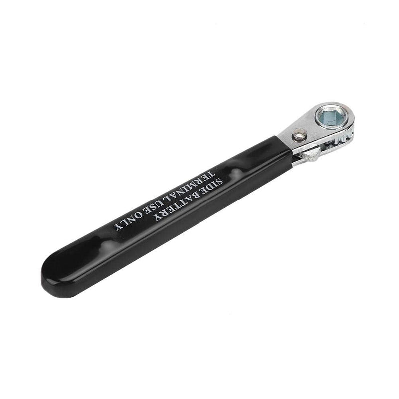 Side Terminal Wrench, 5/16" 6 Side Terminal Battery Ratchet Point End Insulated Handle Wrench Auto Repair Wrench Tool