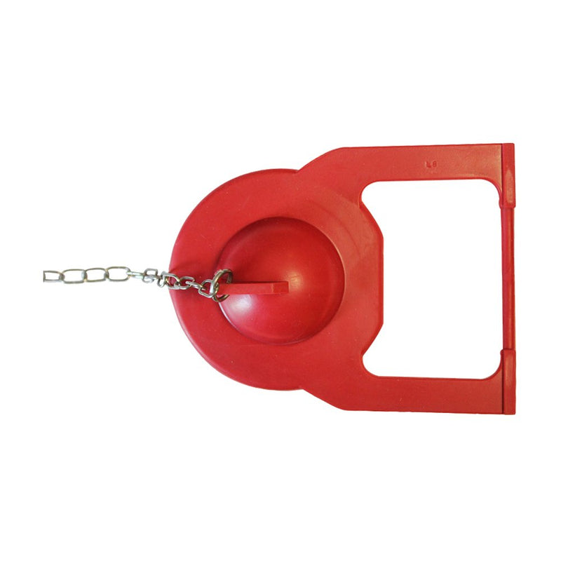 Korky 2011BP Hinge Flapper For Kohler Toilet Repairs - Replaces Kohler Parts 84995 and 1000490 - Made in USA, Red 1 Count (Pack of 1)