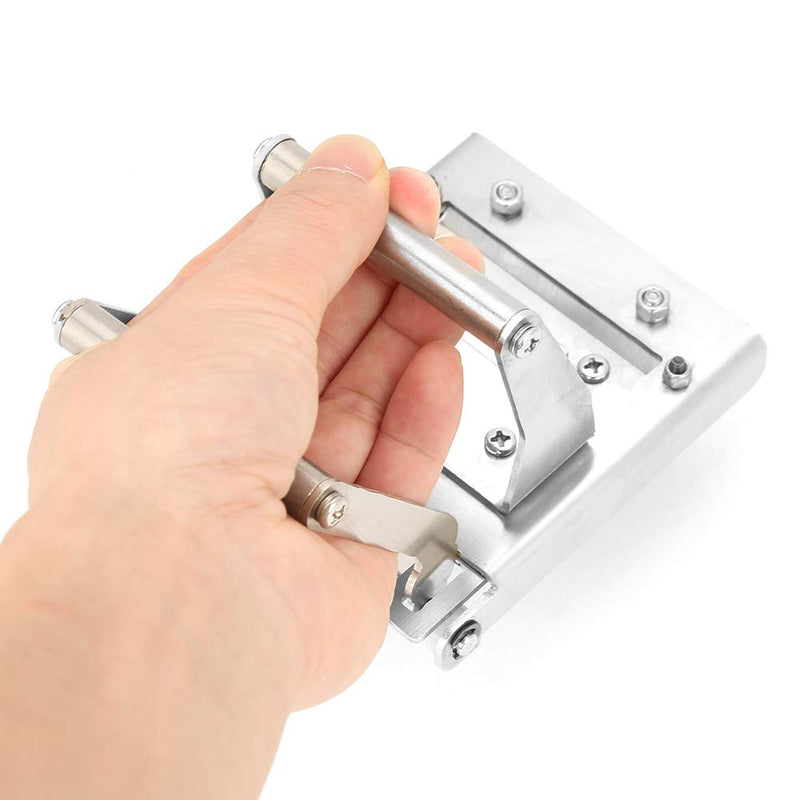 KUIDAMOS Portable End Cutter, Stainless Steel Banding Trimmer, Straight & Round Cut, 2 Flute, 83mm, 2.8in Shank, Cutter