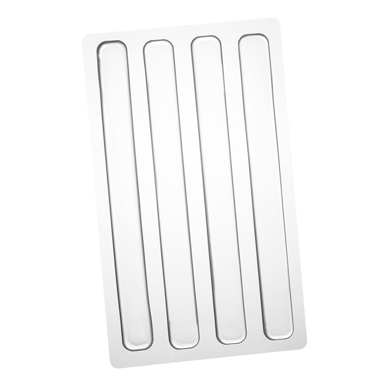 Cabinet Door Bumper, Glass Table Top Anti Slip Pads, Self Adhesive Bumpers Stripes Anti Collision Transparent Cabinet Door Bumper for Door Handles Refrigerator Doors