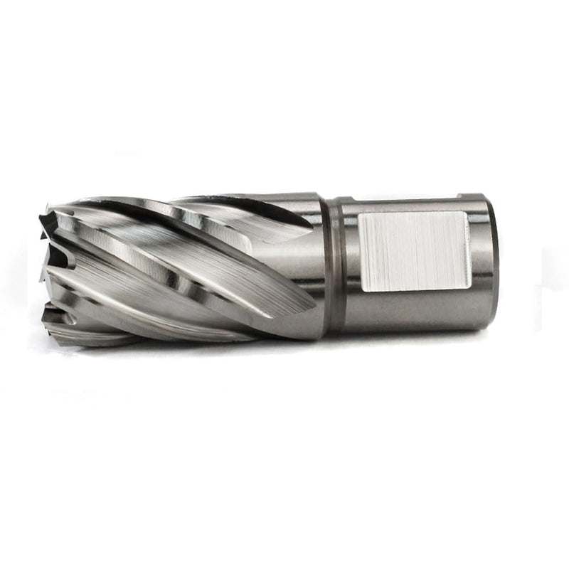 OSCARBIDE 13/16" x 1" HSS Annular Cutter 3/4" Weldon Shank Mag Drill Bit | 2 Flat | 13/16"Cutting Diameter | 1"Cutting Depth | Burr-Free Holes | Rapid Chip Removal | 10x Faster Than Twist Drills