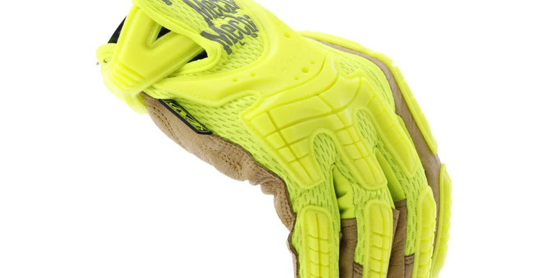 Mechanix Wear: Hi-Viz CG Heavy Duty Work Gloves (X-Large, Fluorescent Yellow) X-Large
