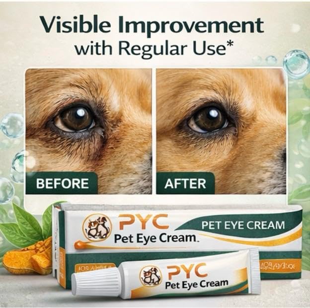 Eye Health Cream for Cats,Dogs and All Pets 1/8 oz 4.2 Gr. 1 Pack