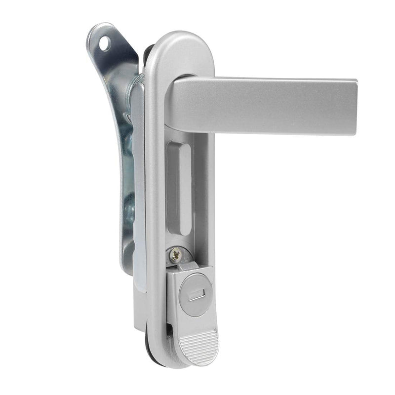 uxcell Electric Cabinet Door Cam Lock, Fit for 0.12-inch(3mm) Thick Panel, Pull Type with Keys, AB302-1