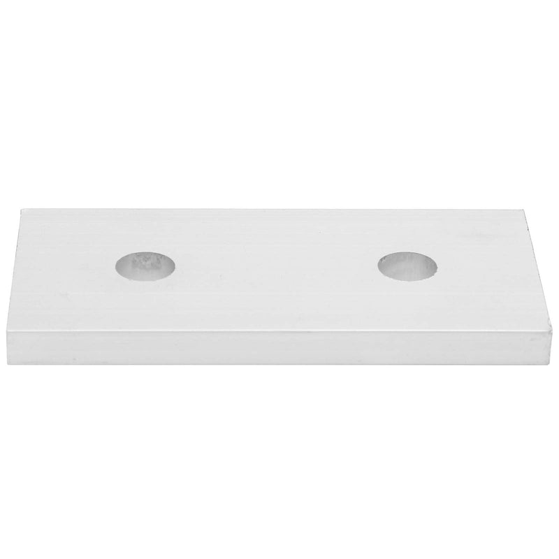 10Pcs Joining Plate Aluminum Flat Connecting Reinforcement Vertical Connection Tool Flat Straight Corner Brace Plates(4040)