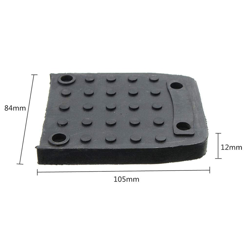 EMVANV 4pcs Stilt Sole Anti-Slip Pads for Drywall, Non-Slip Construction Stilt Sole Replacement Kit for Indoor Painter Taping Construction Decorating 4 Pcs