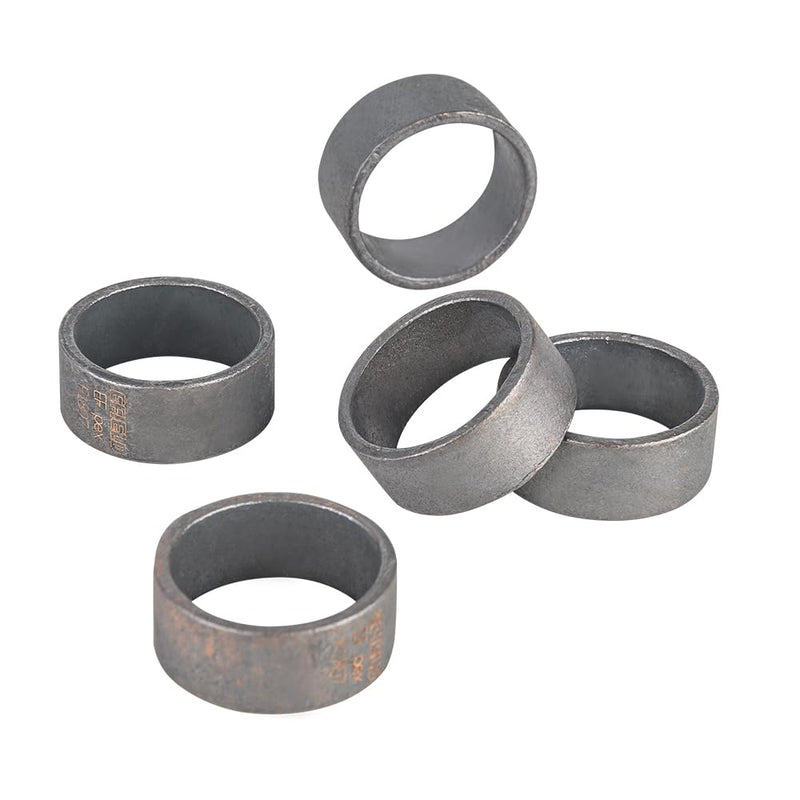 100-Pack in Bottle EFIELD 1/2" Pex Copper Crimp Rings For Pex Pipe Connection,Black-Oxidized Surface Treatment Copper-1/2 Pack 100