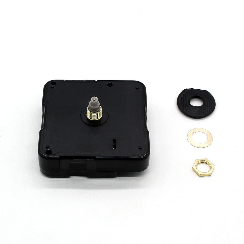 1pc Clock Mechanism Replacement, 13mm/0.51 Inch Shaft Length Wall Clock Mechanism, Quartz Clock Movement, DIY Silent Movement Mechanism Replacement (Thread: 0.21"/5.5mm)