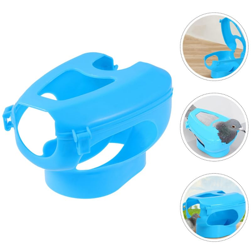 BESTonZON 2pcs Pigeon Injection Holder Feeding Stand for Easy Medicine Application Fixed Mount for Pigeons for Pet Bird Care