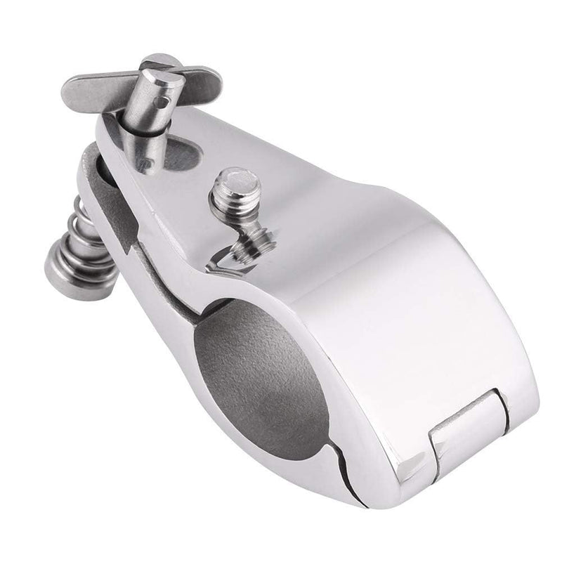 Aramox Boat Jaw Slide, 7/8" 316 Stainless Steel Marine Boat Jaw Slide Hinged Bimini Top Hardware Fitting