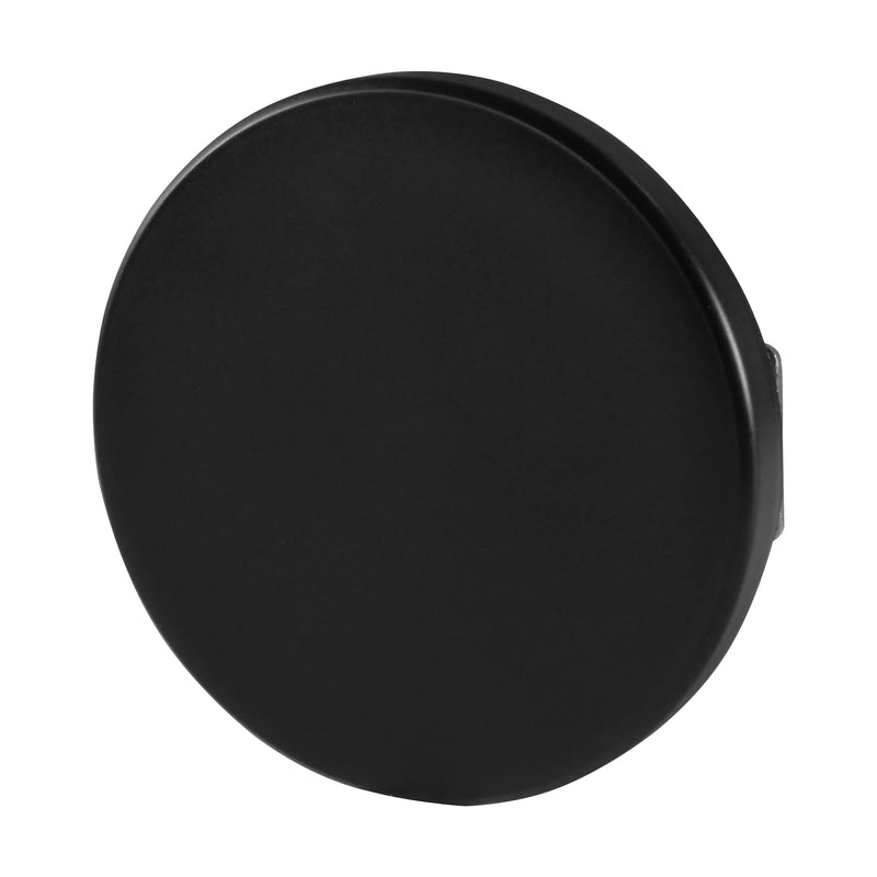 Westbrass D593ARK-62 Plumber's Pack Bath Waste Assembly with Tip-Toe Drain Plug, Illusionary Overflow Faceplate and Sch. 40 ABS Elbows, Matte Black