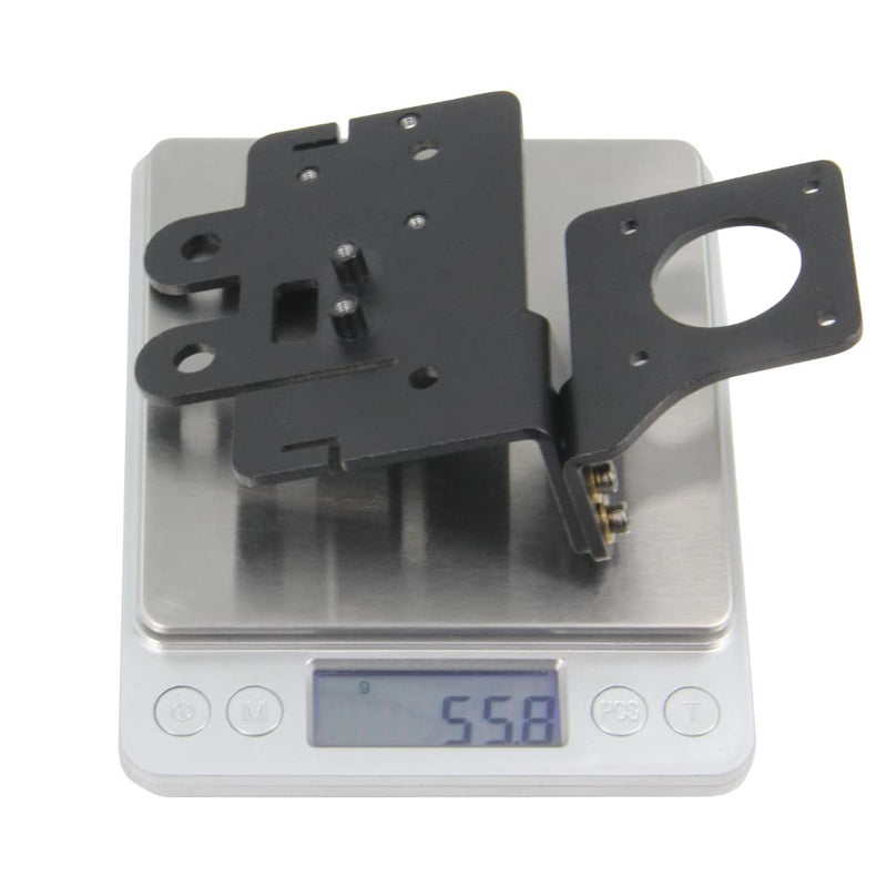 Ender 5 pro Direct Drive Upgrade Kit Aluminum Plate with Dual Gear Extruder with Motor, Easy Print TPU Flexible Filament for Ender 5 (Aluminum Plate+Dual Extruder+Motor Kit) Aluminum Plate+Dual Extruder+Motor Kit