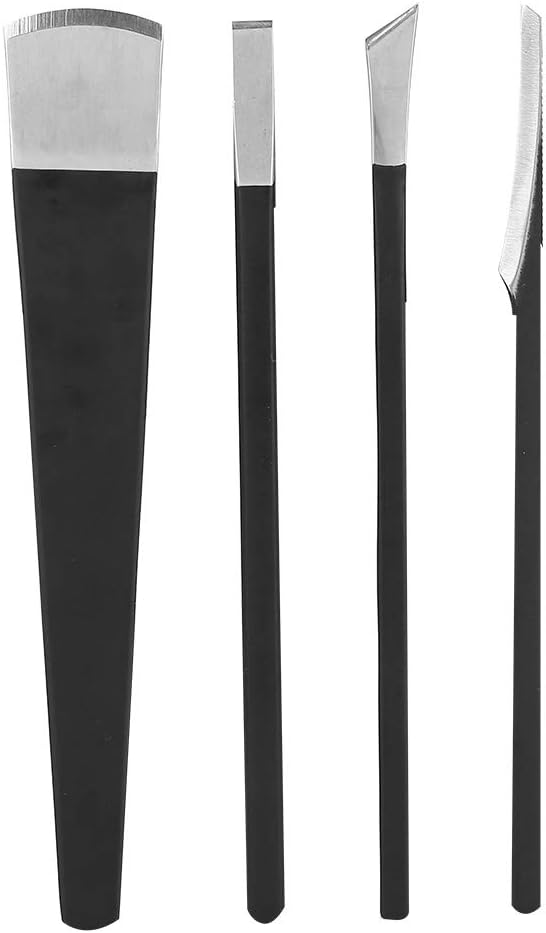 Professional Pedicure Knife Set, Horny Corn Foot Callus Remover Foot File File, 4 Pedicure Tools for Foot Care, Intruded Nail Removal Kit, Stainless Steel Foot Scraper for Salon and Home Use - NewNest Australia