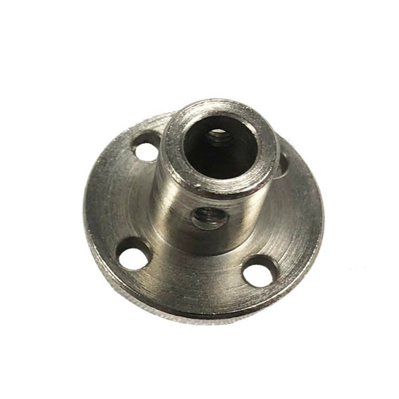 BRINGSMART 2pcs 6mm Flange Coupling Connector with Wrench Rigid Axis Model Coupler High Hardness Shaft Fitting for DIY Parts JGY370 JGB37-520X… 1