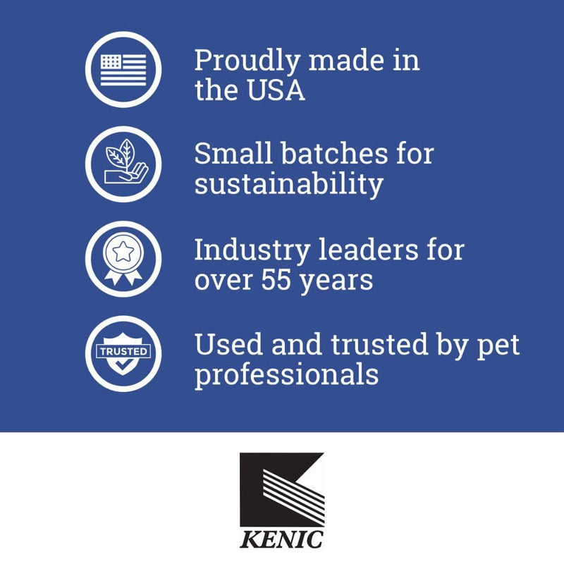 Kenic Emu Oil Itchy Skin Relief for Dry, Irritated Coats & Hot Spots - Leave-in Conditioning Formula Soothes and Moisturizes for Comfort and Shine, Made in USA Emu Oil - Anti-Itch & Healing 17oz