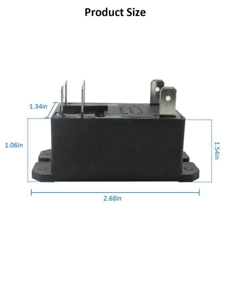 DPST-NO Power Relay T92P7A22-120 30Amp 120VAC 586767 0586767