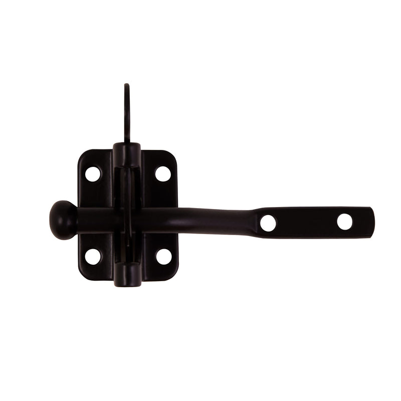 Design House 189407-ORB Self-Locking Heavy Duty Gate Latch 2-Pack Oil Rubbed Bronze 2-Pack Gate Latch or Lock