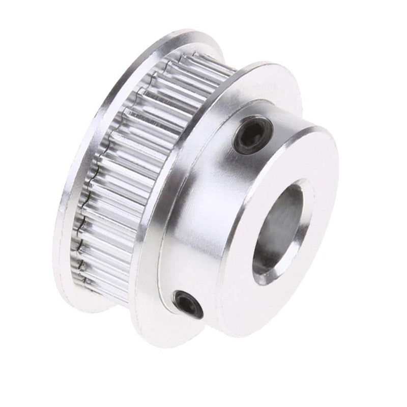 2PCS GT2 Timing Belt Pulley Synchronous Wheel Aluminum Alloy Timing Pulley 3D Printer Parts for 6mm Width Timing Belt (40 Teeth Bore 8mm) 40 Teeth Bore 8mm 2