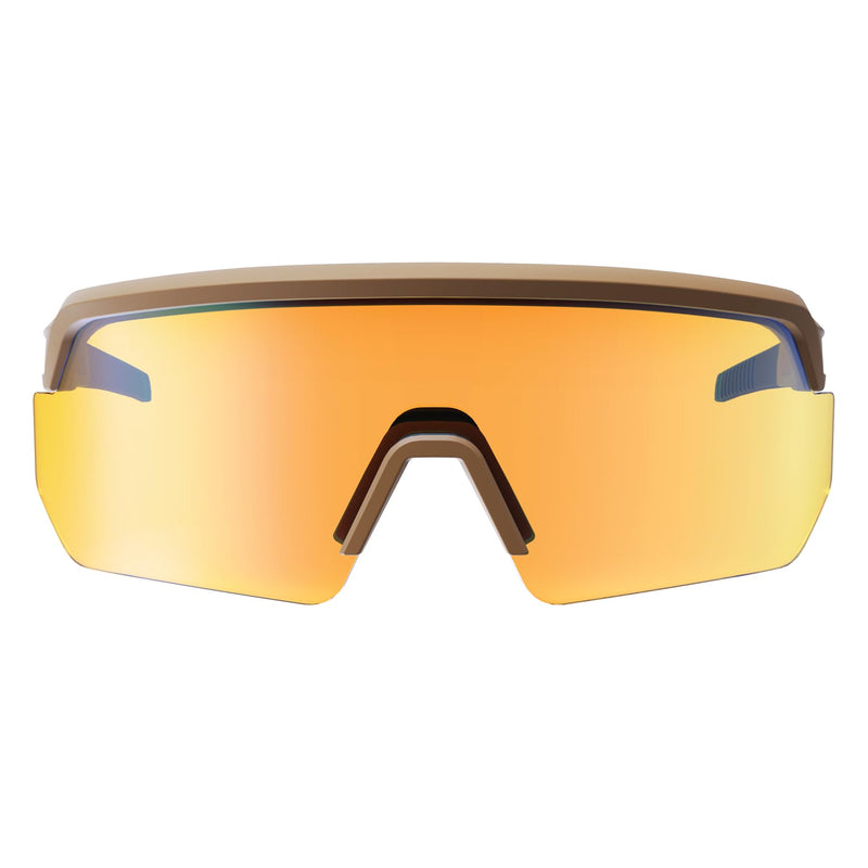 Ergodyne Skullerz AEGIR Safety Sunglasses, High Contrast Color Enhancing Mirrored Lenses, ANSI z87.1 High Contrast Yellow Mirror Lens