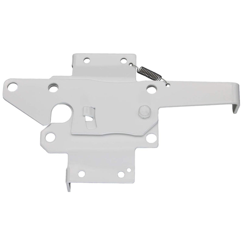 Jake Sales Vinyl Gate Latch White (for Vinyl, Wood, PVC etc Fencing) Fence Gate Latch w/Mounting Hardware - Gate Latches Have a 90 Degree Bracket Resulting in a Positive Latch to Gate Connection WHITE - EACH
