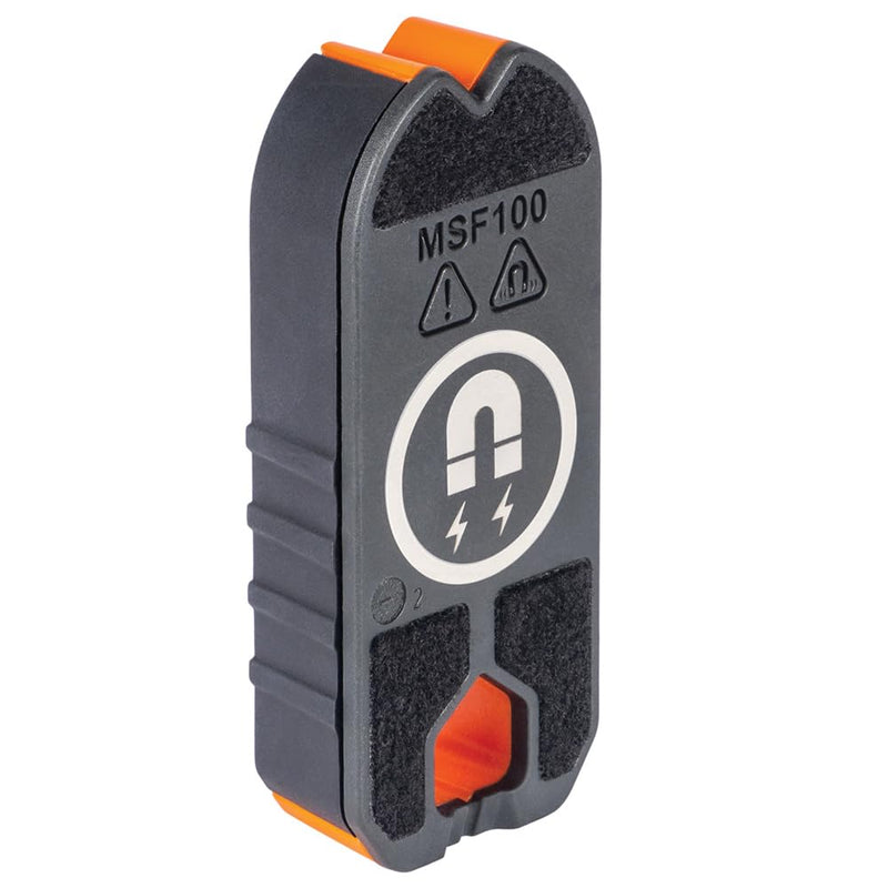 Klein Tools MSF100 Magnetic Stud Finder and Level, Compact, Wood and Metal Detector with Bubble Vial for Accurate Markings, Felt Pad Backing
