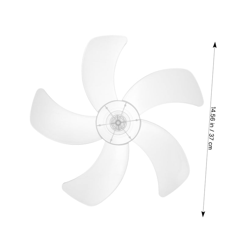 OSALADI Floor Fan Refrigerator Rv Mini Fan Replacement Round Bore Blades Replacement Blades for Ceiling Table Floor Accessory 37cm Pedestal s Supply Desk