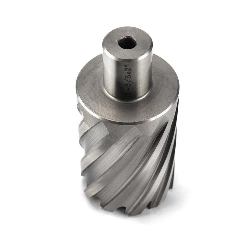 OSCARBIDE 1-5/8" x 2" HSS Annular Cutter 3/4" Weldon Shank Mag Drill Bit | 2 Flat | 1-5/8"Cutting Diameter | 2"Cutting Depth | Burr-Free Holes | Rapid Chip Removal | Precision Ground Edges