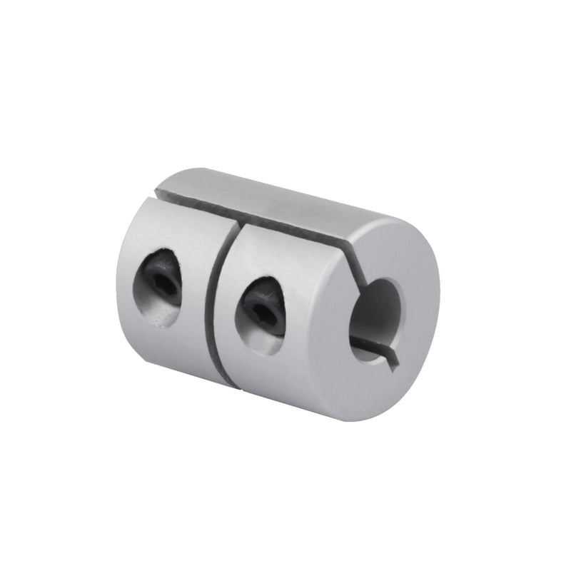 Rigid Couplings 6mm to 8mm Bore, Shaft Coupling 25mm Length 20mm Diameter, Coupler Aluminum Alloy Joint Motor for 3D Printer CNC Machine DIY Encoder bore 6mm to 8mm 1