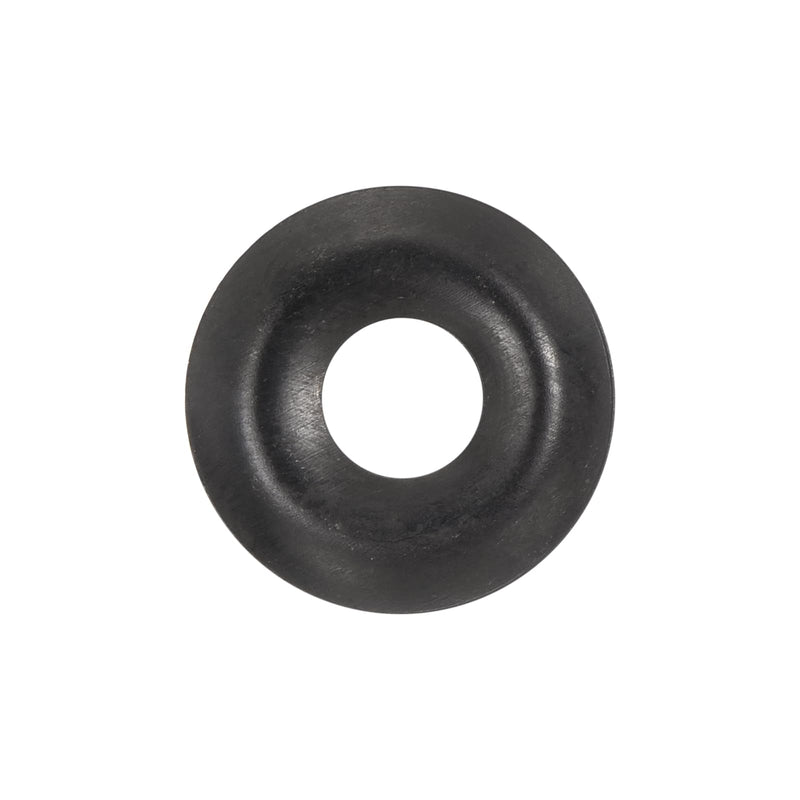 uxcell 60Pcs Cup Washer Countersunk, Iron Black Countersunk Finish Washers for M5 Screws (M5 ID x 14mm OD x 2mm Thick) M5 x 14mm x 2mm 60