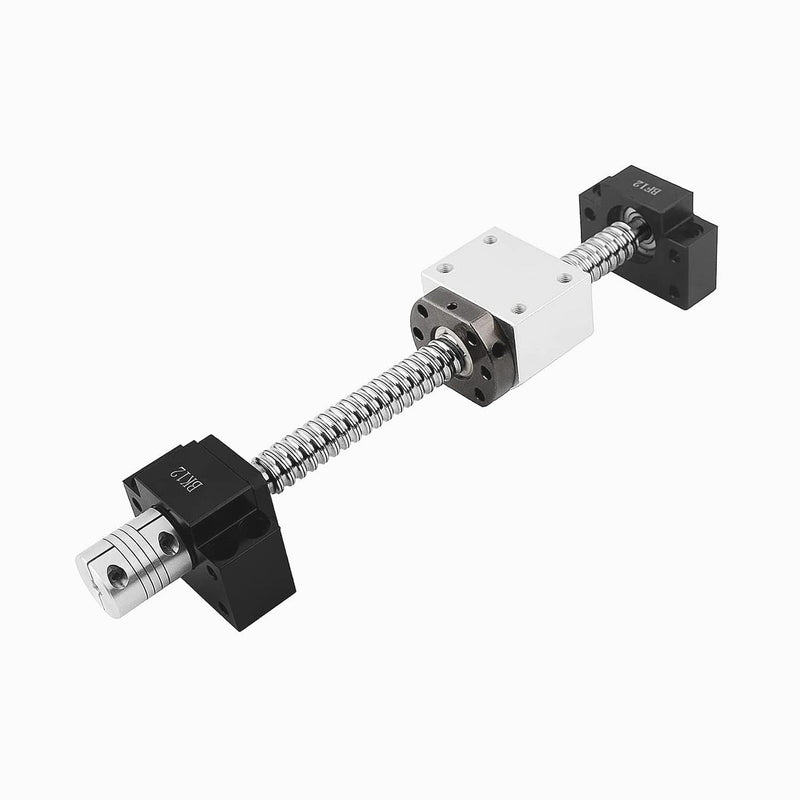150mm/ 5.9inch Ball Screw RM/SFU1605 (Diameter 16mm, Lead 5mm) with Metal Ball Screw Nut, BK/BF End Supports and Ball NUT HOUSINGS CNC Parts for DIY CNC Machine and 3D Printer (RM/SFU1605, 150mm/5.9inch