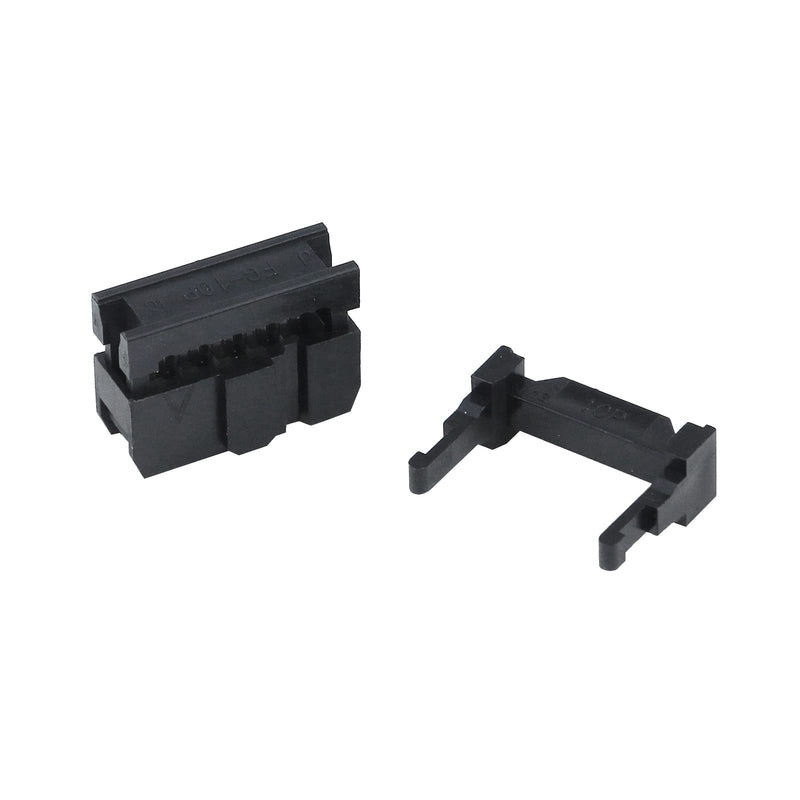 Antrader FC-10P IDC 2.54mm Pitch Connector Female Header JTAG ISP Socket 50-Pack