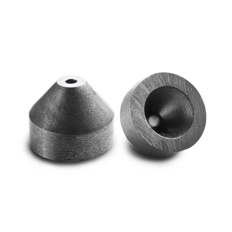 Tungsten Carbide Nozzle 0.4mm for Ultimaker S5 3D Printer, High Thermal Conductivity Abrasion Resistance, Nickel Plated Copper Body Tungsten Carbide