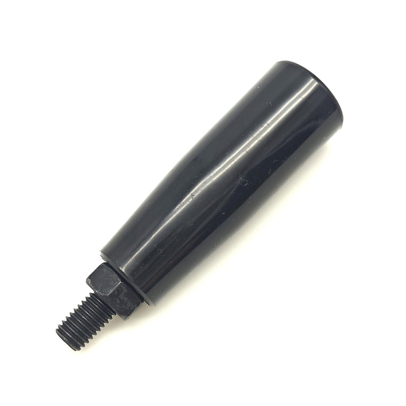 Nylon Revolving Handle with M8 M10 Male Thread Screw Foldable Part Crank Handle Rotating Handle Plastic Knob for Industry Lathe Milling Grinding Machine (M10x80), Black M10x80