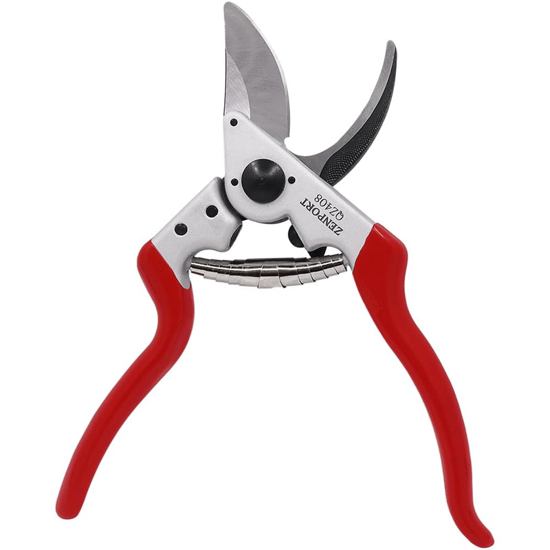 Zenport QZ408 8.5" Professional Bypass Pruner, 2 Inch Blades, Red 1