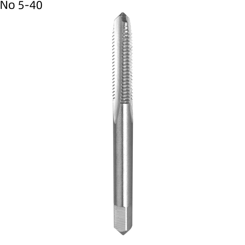 Burkit No 5-40 UNC Tap and Die Set, 5 x 40 UNC Machine Thread Tap and Round Die Right Hand