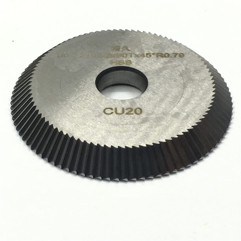 (Optional)CU20 Cutter in HSS for Ilco 020, 024A, 024B, 040HD, 044HD & Curtis 2100, 2200, 3100, 3200 Machine(one piece) 1