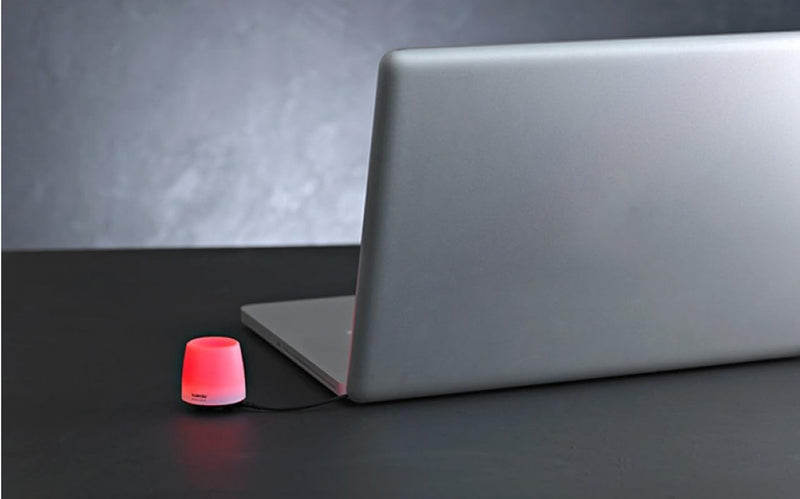 UC Omega Plus USB Status Indicator - LED Signal Light with Magnetic Attachment - Less Interruptions in the Office & Home Office - Compatible with Teams, Zoom, Webex