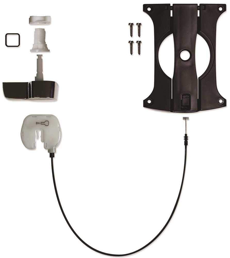 FLUSHMATE Toilet Flush Handle, Toilet, Chrome