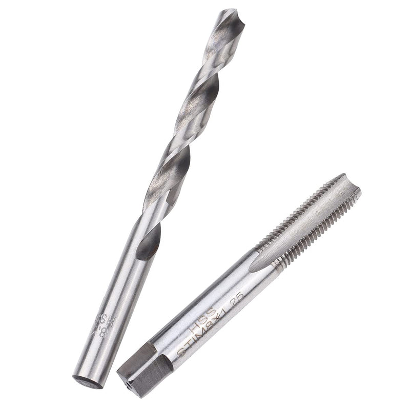 Wolfride 30PCS M8 Helicoil Kit M8 x 1.25mm Thread Repair Kit Thread Restoring Kit