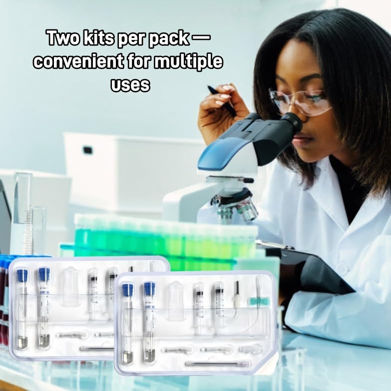 2‑Set Combo 12in1 PR Kit CE Certified Sealed Packaging Includes 2 15mL Tubes 10 Accessories (2)