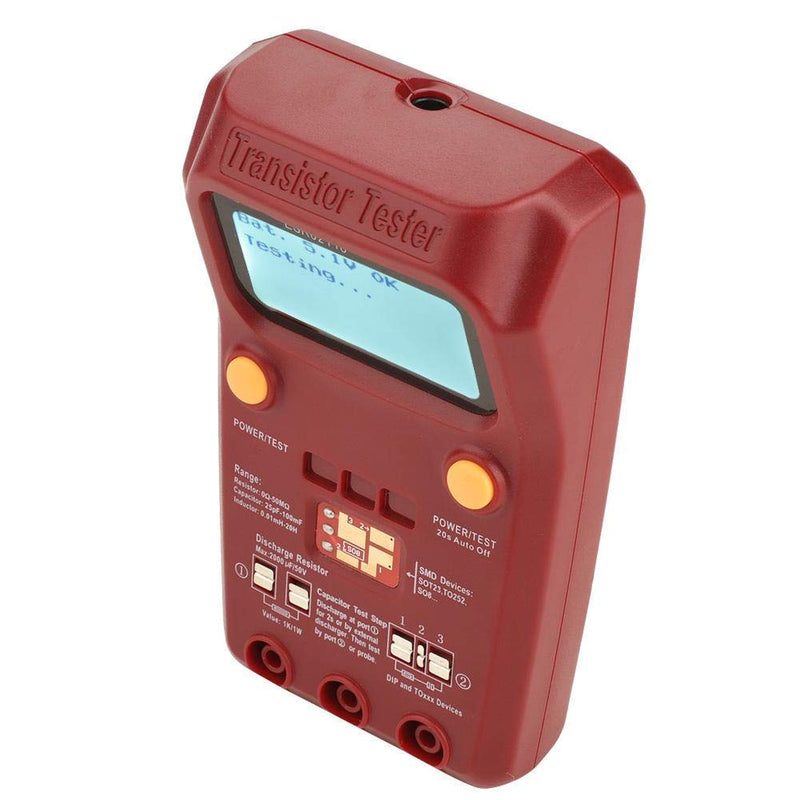 BSIDE ESR02 Pro Digital Transistor Tester,Transistor Inductor Capacitor Meter,LCD Multimeter Transistor Tester with SMD Chip for Diode Triode Resistor Transistor