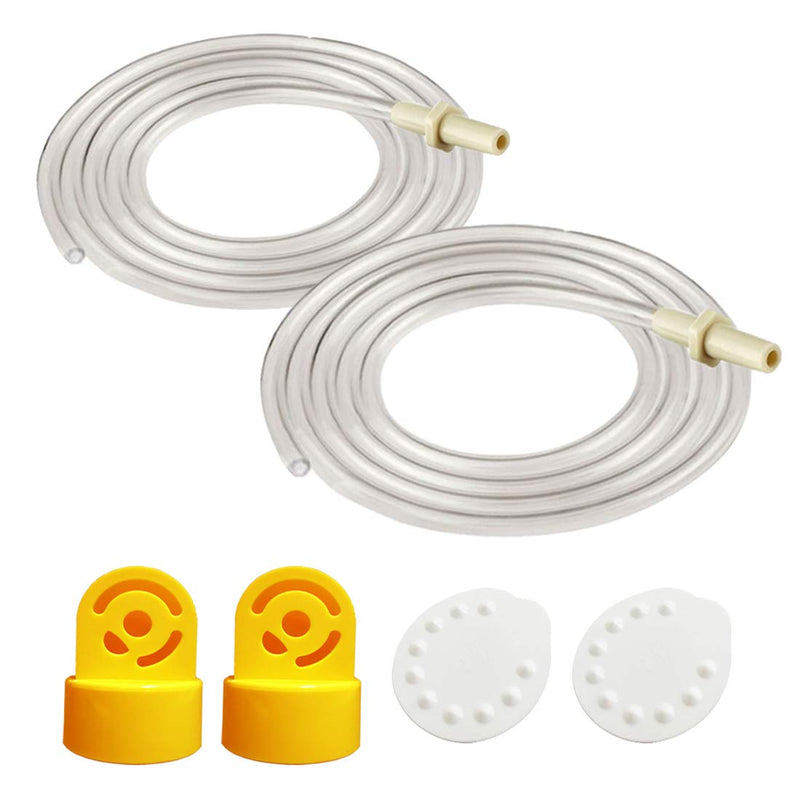 Pump in Style Tubing (Two Tubes), 2 Valves and 2 Membranes for Medela Pump in Style Advanced Breast Pump Released After Jul 2006. Replace Medela Tubing, Medela Membrane, and Medela Valve 6 Piece Set