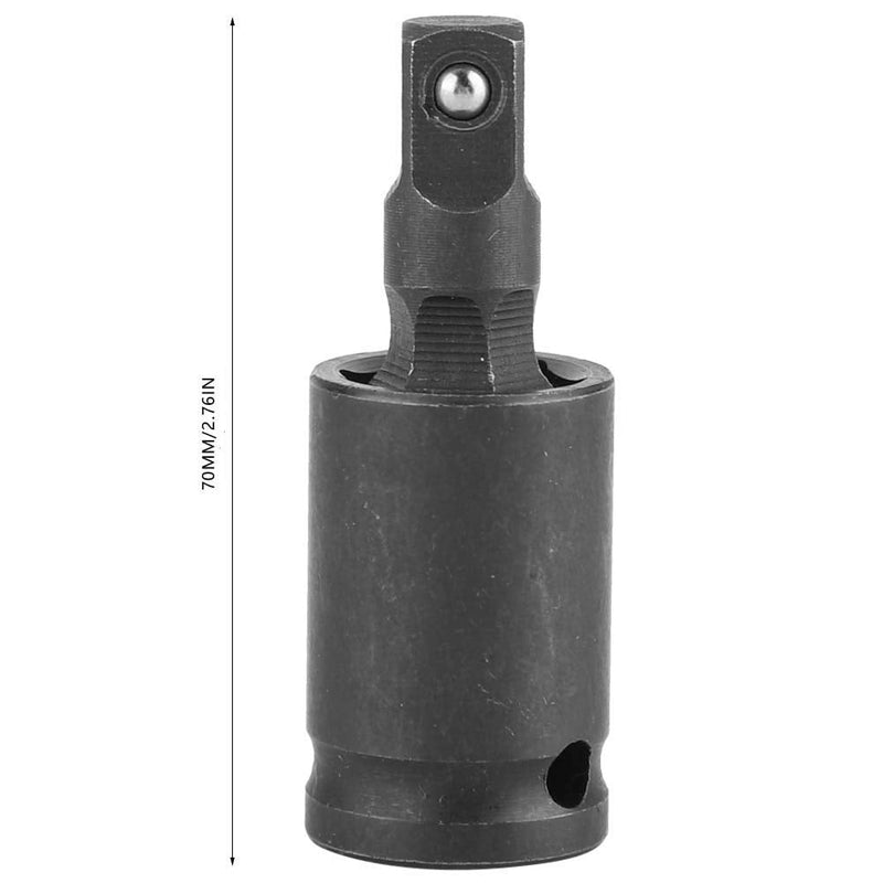 YWBL-WH Pneumatic Wrench Universal Joint Swivel Sockets Swivel Drive Adapter U Joint Air Impact Wobble Socket (1/2 in) 1/2 in