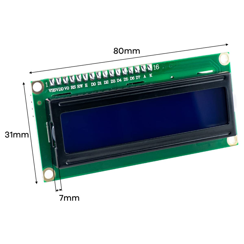 3pcs I2C IIC 1602 LCD Display Module 16x02 LCD Screen Module for Arduino Raspberry Pi I2C LCD 1602