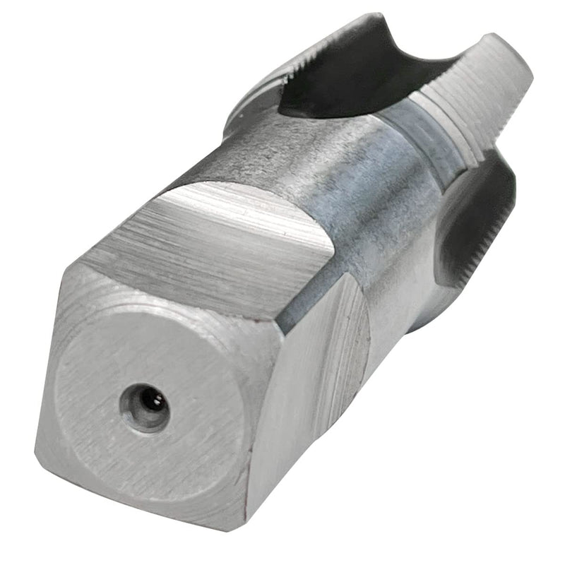 Jalja 1/2" NPT Pipe Tap - Reliable Thread Repair Tool for Precision Plumbing Work 1/2 in Straight